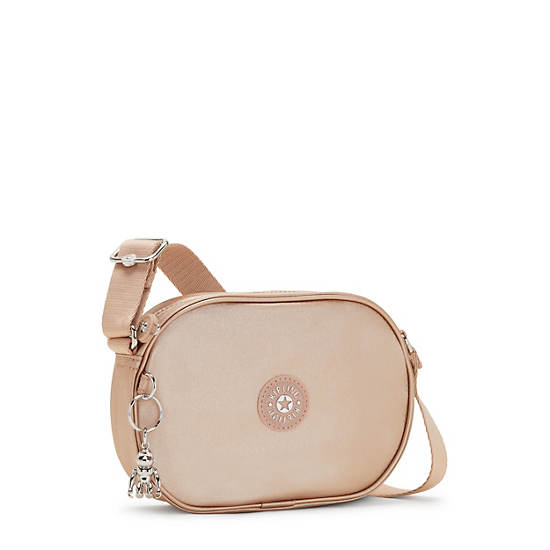 Kipling Gema Metallic Crossbodytassen Goud Metal | België 2048RV